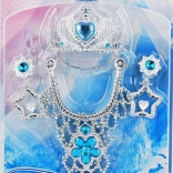 Dziecięcy zestaw biżuterii z koroną