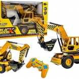 RC gąsienicowa koparka budowlana ze spychaczem 1:14