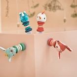 Kołysząca grzechotka z przyssawką Smoczek Joe