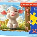 Castorland puzzle piękna koza 30 elementów