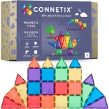 Connetix Rainbow Mini Pack magnetyczna układanka 24 elementy