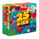 Gra planszowa 25 gier dla całej rodziny