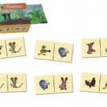 Drewniane domino Krecik Detoa