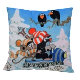 Poduszka Krecik i Myszka na skuterze