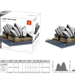 Klocki Budynki – Opera w SYDNEY, 2937 elementów