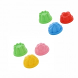 Plastowe foremki 3 szt. 8 cm