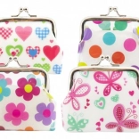 Damski portfelik z wzorami