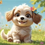 Trefl puzzle szczenię 60 elementów