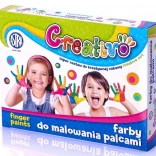 Astra farby do malowania palcami dla dzieci 4 x 50 ml