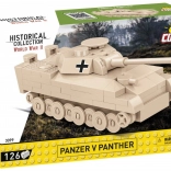 Klocki konstrukcyjne COBI Panzer V Panther 1:72 – mini czołg, 126 elementów