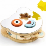 Djeco układanka miś – drewniana układanka dla najmłodszych