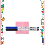 Centropen zmazywalna tablica A4 dwustronna z markerami