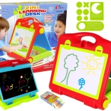 Składana tablica dla dzieci 2w1 do kredy