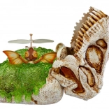 Latający dinozaur pomarańczowy