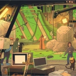 Puzzle Znajdź 10 przedmiotów – film, 300 XL elementów