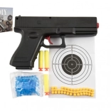 Pistolet na kulki 20 cm z wodnymi kulkami i piankowymi nabojami