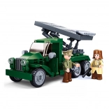 Sluban rosyjska wyrzutnia rakiet Katiusza – zestaw Bitwa o Budapeszt