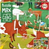 Educa Puzzle Farma 28 kawałków
