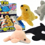Mini pluszowe zwierzęta morskie 4 modele