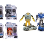 Autorobot metalowy 11 cm