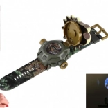 Dziecięcy cyfrowy zegarek z projektorem – dinozaur