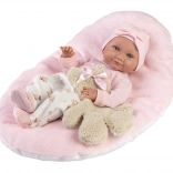 Winylowa lalka niemowlę 40 cm Llorens Nica