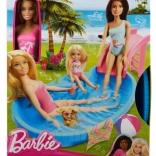 Lalka Barbie z basenem