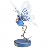 Mechaniczny motyl Niebieski bez osłony