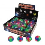 Skacząca piłeczka z kolorowym światłem