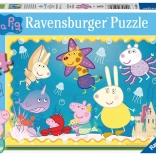 Ravensburger puzzle Peppa Pig: Podwodny świat 35 elementów
