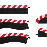 zewnętrzne pobocza do pit lane dla torów Carrera Evolution/Digital 132/124, zestaw 5 szt.