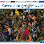 Puzzle 2D 1000 elementów Ptasi artyzm