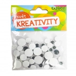 Ruchome oczy – mix rozmiarów, 60 szt.