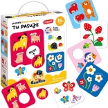 Kontrastowe puzzle CzuCzu Tu Pasuje