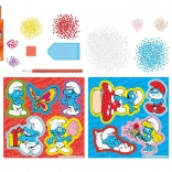 Kreatywny zestaw do malowania diamentowego SMERFY