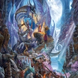 Puzzle Smocza Grota 1000 elementów