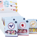 Small foot drewniane koraliki Candy