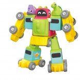 Robotyczny dinozaur i pociąg – śrubowa zestaw konstrukcyjny