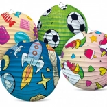 Papierowy lampion kula 25 cm