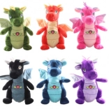 Pluszowy smok z dźwiękiem 20 cm