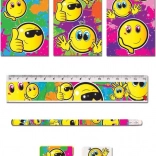 Zestaw piśmienniczy Emotikonki