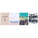 Zeszyt A4 96 kartek, mix wzorów