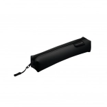 Wąska etui PASTELINI czarna z elastycznym mocowaniem