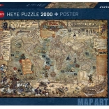 Puzzle 2000 elementów – świat piratów