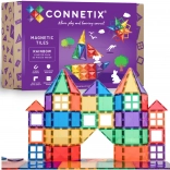 Connetix Rainbow Starter Pack magnetyczne klocki 60 szt.