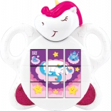 Interaktywna przesuwana układanka Jednorożec z dźwiękami