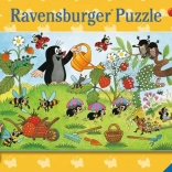 Puzzle RAVENSBURGER Krecik w ogrodzie 2×24 elementy