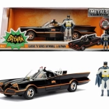 batmobile 1966 klasyczny model 1:24 z figurką batmana