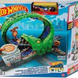 Hot Wheels – tematyczny zestaw: krokodyla pętla