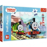 Puzzle 24 maxi – Tomek i Percy na torach Thomas & Friends